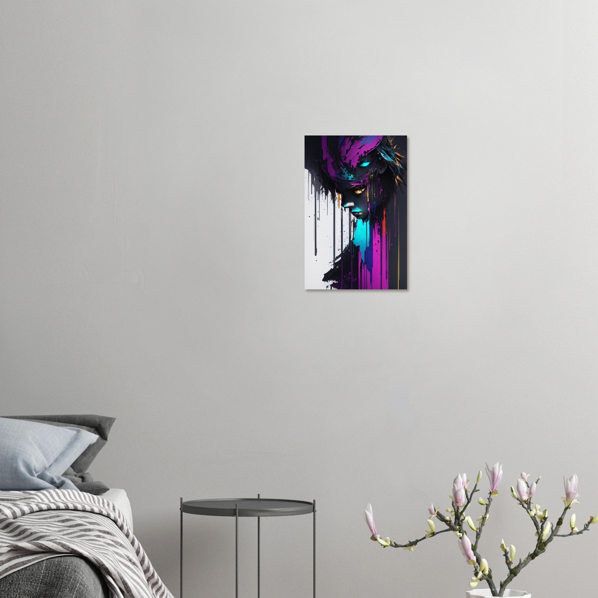 "Shattered Trust" Metal Print Design by the online-based home interior company, Radiartvector.