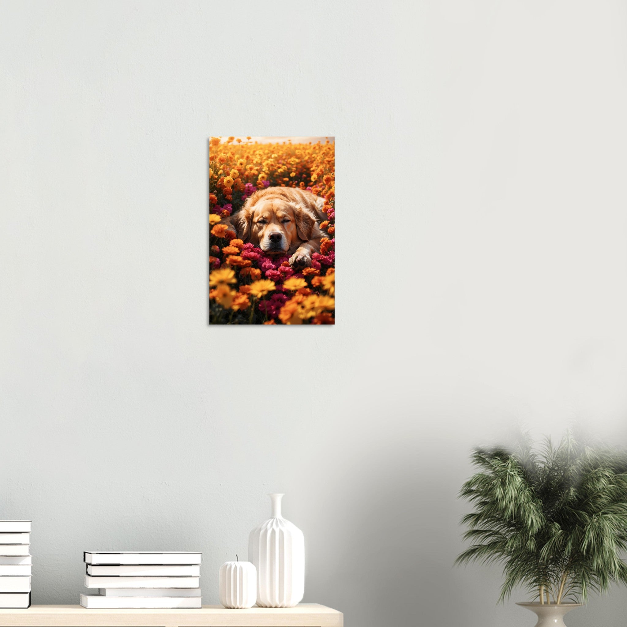 "A moment's peace" Metal Poster Print Design by the online-based home interior company, Radiartvector.